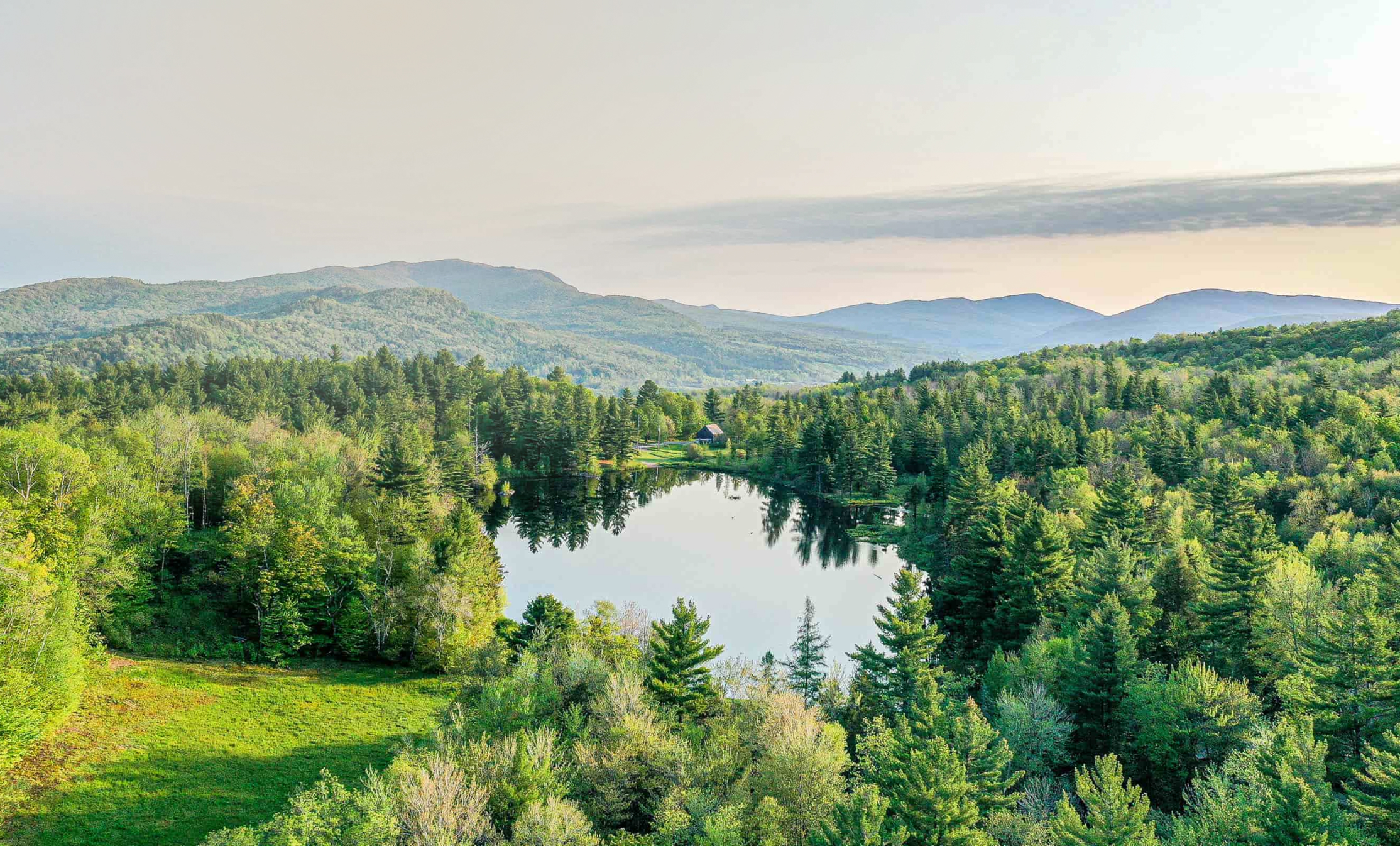 Green Mountains, VT in the spring